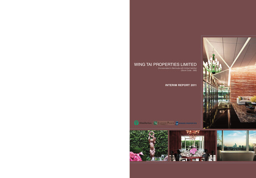 Thumbnail Wing Tai Properties Half-year Report 2011-h1