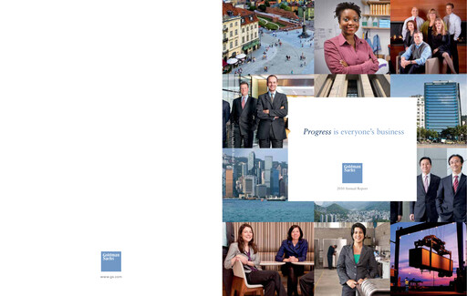 Thumbnail Goldman Sachs Annual Report 2010