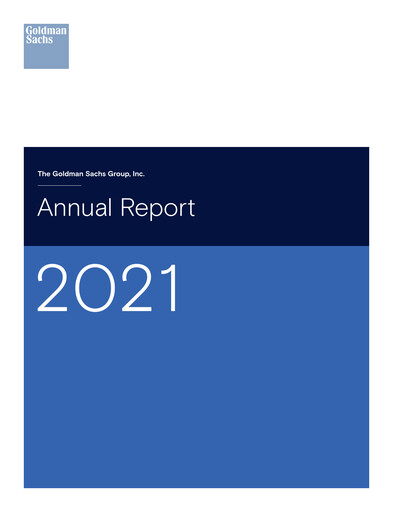 Thumbnail Goldman Sachs Annual Report 2021