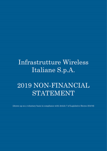 Thumbnail INWIT
 ESG Report 2019