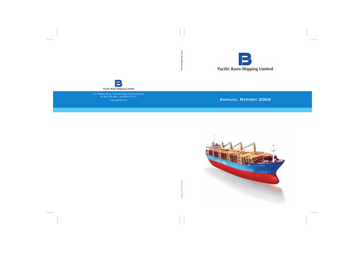 Thumbnail Pacific Basin Shipping Annual Report 2004