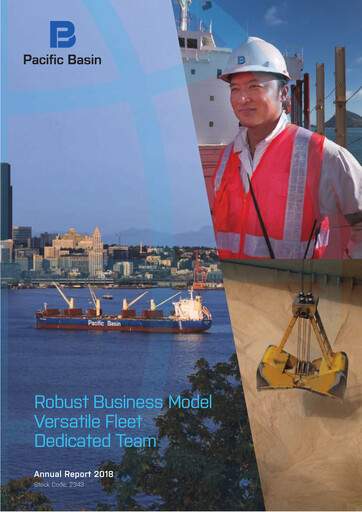 Thumbnail Pacific Basin Shipping Annual Report 2018