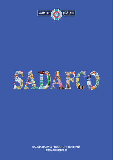 Thumbnail Saudia Dairy & Foodstuff Company Annual Report 2017-2018