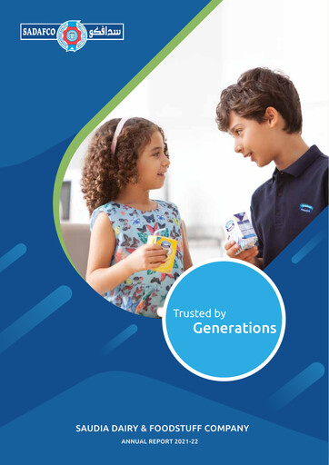 Thumbnail Saudia Dairy & Foodstuff Company Annual Report 2021-2022