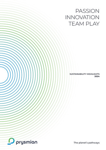 Thumbnail Prysmian Group
 ESG Report 2024