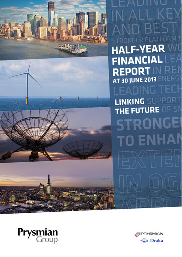 Thumbnail Prysmian Group
 Half-year Report 2013-h1