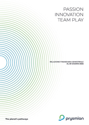 Thumbnail Prysmian Group
 Half-year Report 2025-h1