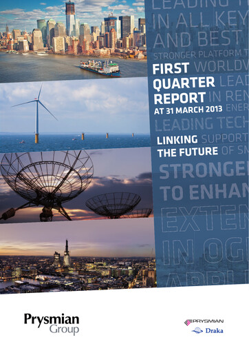Thumbnail Prysmian Group
 Quarterly Report 2013-q1
