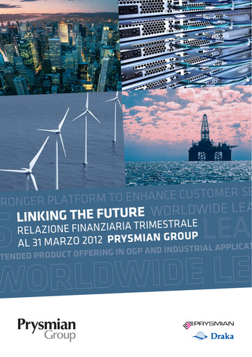 Thumbnail Prysmian Group
 Quarterly Report 2012-q1
