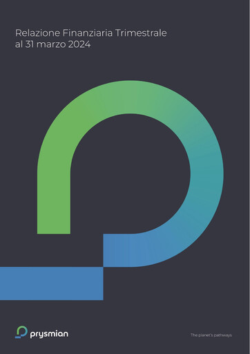 Thumbnail Prysmian Group
 Quarterly Report 2024-q1