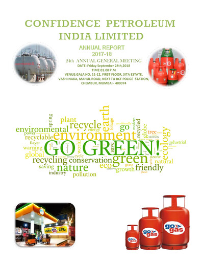 Vorschaubild Confidence Petroleum Jahresbericht 2017-2018