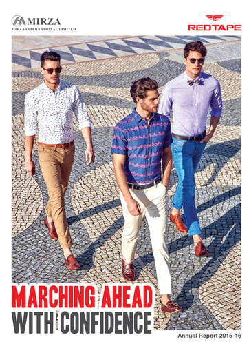 Vorschaubild Mirza International
 Jahresbericht 2015-2016