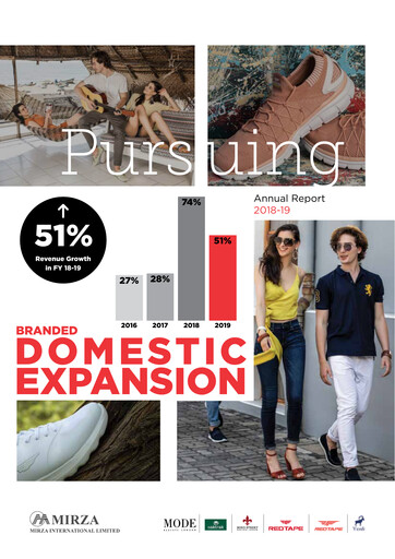 Vorschaubild Mirza International
 Jahresbericht 2018-2019