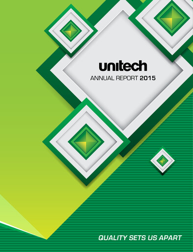 Miniature Unitech Group
 Rapport annuel 2014-2015