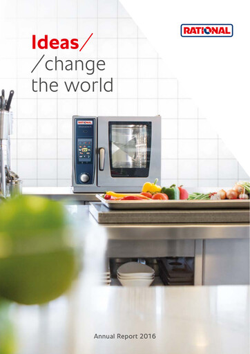 Thumbnail Rational AG
 Annual Report 2016