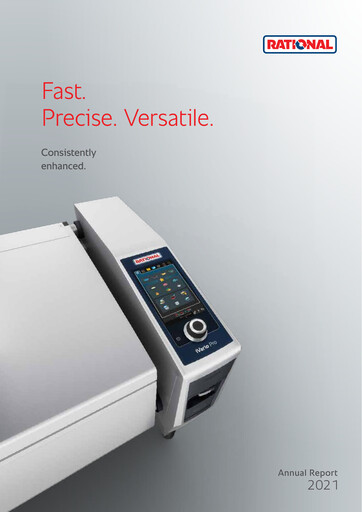 Thumbnail Rational AG
 Annual Report 2021