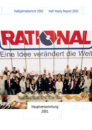 Thumbnail Rational AG
 Half-year Report 2001-h1