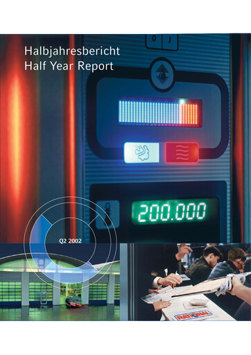 Thumbnail Rational AG
 Half-year Report 2002-h1