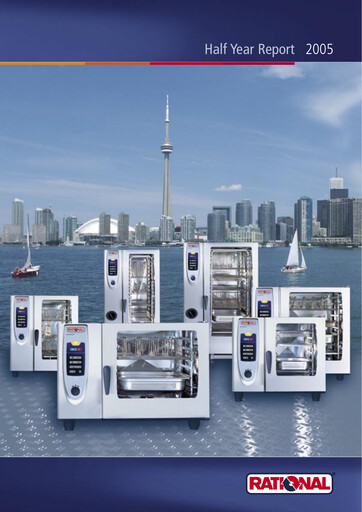 Thumbnail Rational AG
 Half-year Report 2005-h1