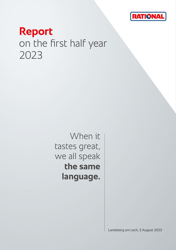 Thumbnail Rational AG
 Half-year Report 2023-h1