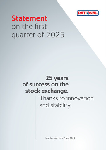 Thumbnail Rational AG
 Quarterly Report 2025-q1