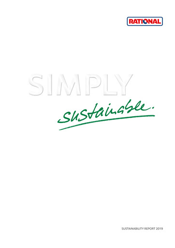 Thumbnail Rational AG
 Sustainability Report 2019