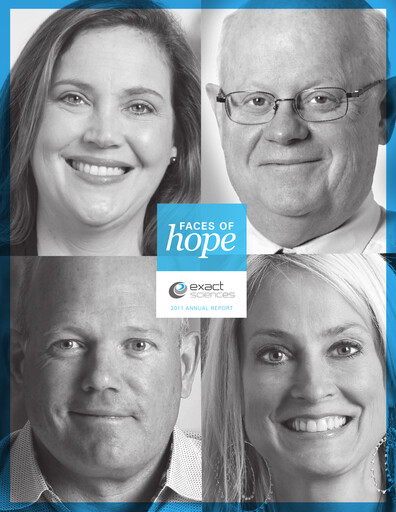 Thumbnail Exact Sciences Annual Report 2011
