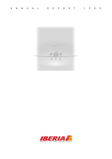 Thumbnail International Consolidated Airlines Annual Report 1999