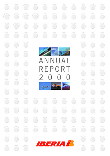 Thumbnail International Consolidated Airlines Annual Report 2000