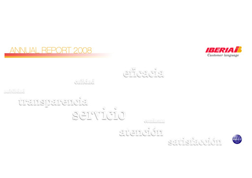 Thumbnail International Consolidated Airlines Annual Report 2008