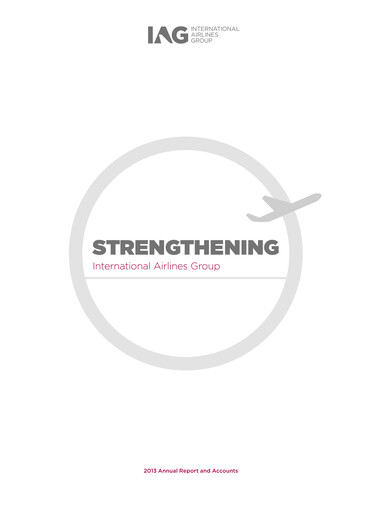 Thumbnail International Consolidated Airlines Annual Report 2013