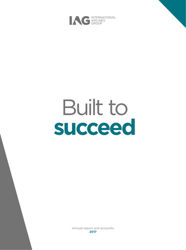 Thumbnail International Consolidated Airlines Annual Report 2017