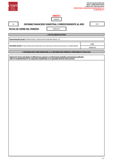 Thumbnail International Consolidated Airlines Half-year Report 2017-h1