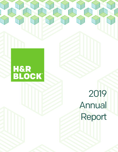 Thumbnail H&R Block
 Annual Report 2019