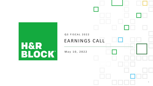 Thumbnail H&R Block
 Quarterly Report 2022-q3
