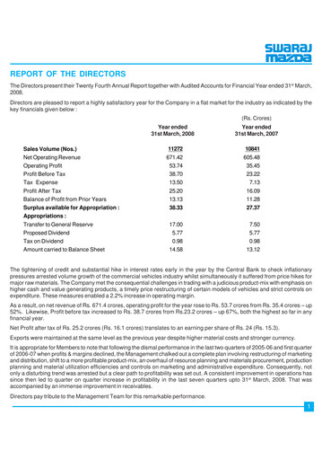 Thumbnail SML Isuzu
 Annual Report 2007-2008