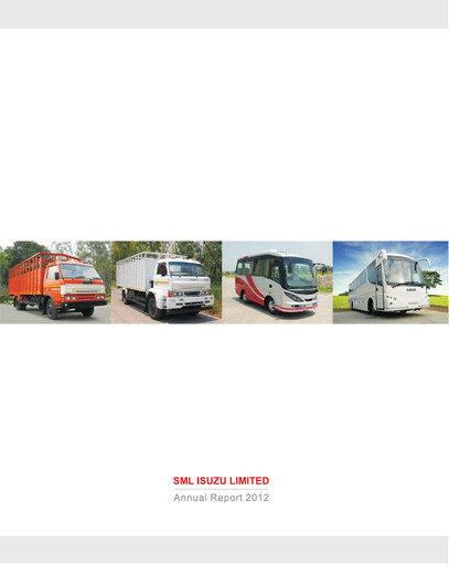 Thumbnail SML Isuzu
 Annual Report 2012