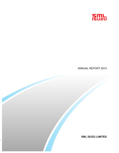 Thumbnail SML Isuzu
 Annual Report 2013