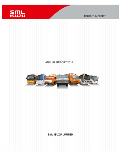 Thumbnail SML Isuzu
 Annual Report 2016