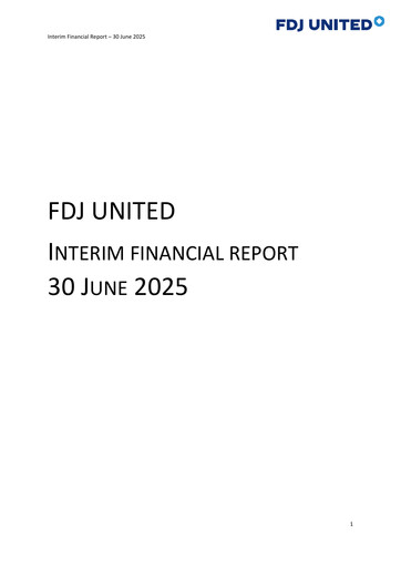 Thumbnail Française des Jeux
 Half-year Report 2025