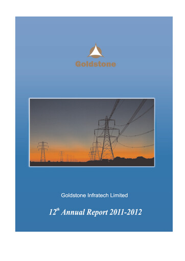 Thumbnail Olectra Greentech Annual Report 2011-2012