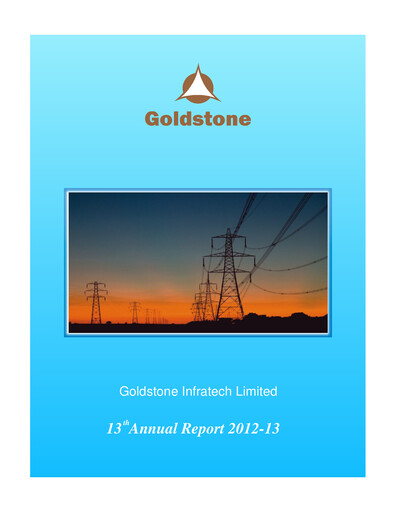 Thumbnail Olectra Greentech Annual Report 2012-2013