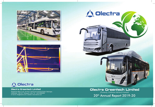 Thumbnail Olectra Greentech Annual Report 2019-2020
