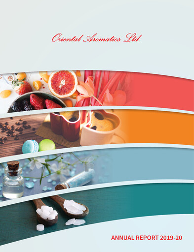 Thumbnail Oriental Aromatics
 Annual Report 2019-2020