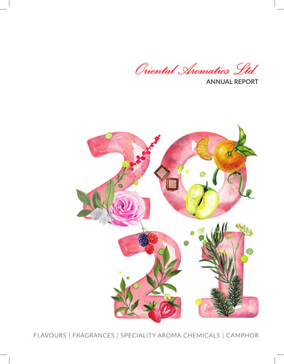 Thumbnail Oriental Aromatics
 Annual Report 2020-2021