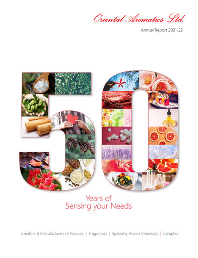 Thumbnail Oriental Aromatics
 Annual Report 2021-2022