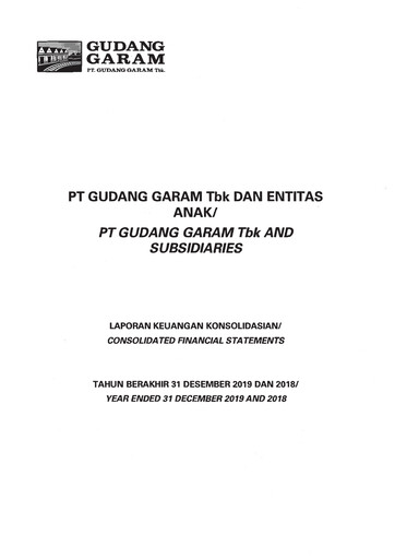 Thumbnail Gudang Garam
 Financial Statement 2019