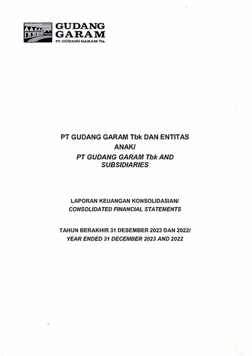 Thumbnail Gudang Garam
 Financial Statement 2023