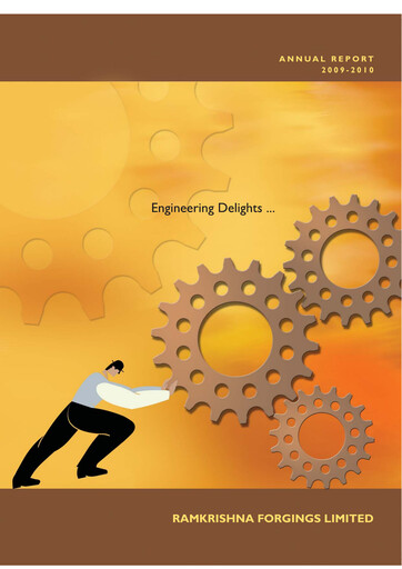 Miniature Ramkrishna Forgings Rapport annuel 2009-2010