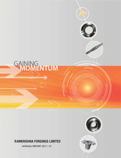 Miniature Ramkrishna Forgings Rapport annuel 2011-2012